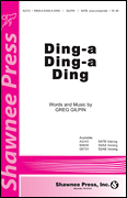 Ding-a Ding-a Ding SSAB choral sheet music cover Thumbnail